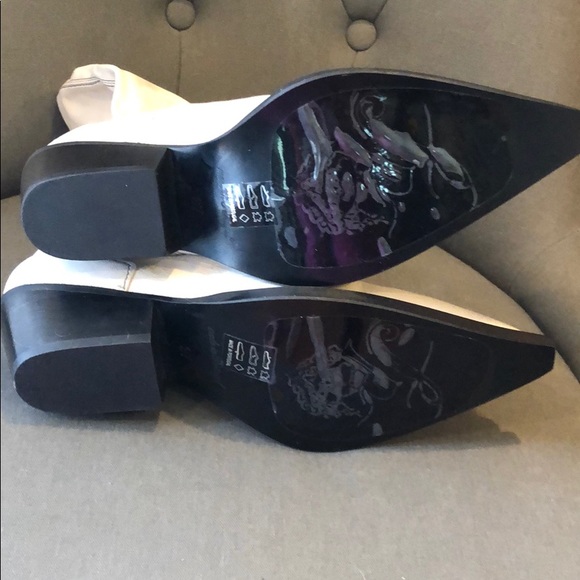 Free People Moon and Back Slouch Boot White NWOT - Picture 7 of 8